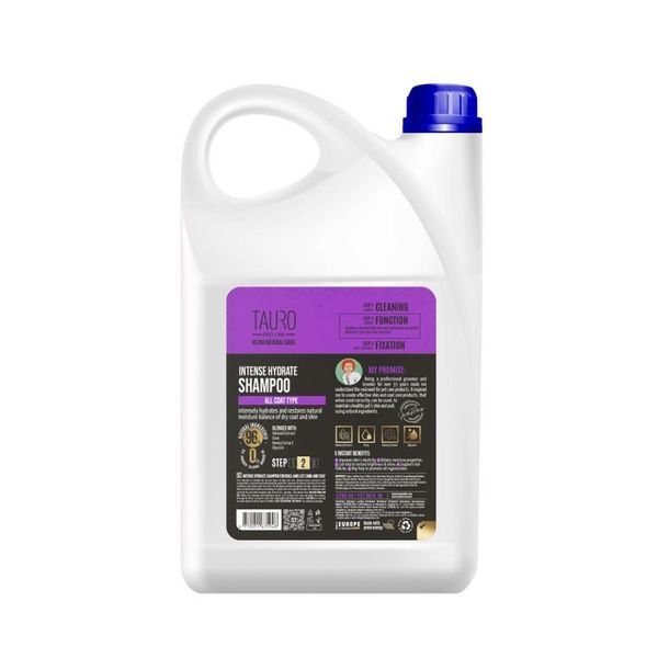 Tauro Pro Line Ultra Care Intense Hydrate Shampoo Интенсивно увлажняющий шампунь для шерсти и кожи собак и кошек, 3785 мл