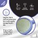 Розчіска-щітка дерев'яна кругла Tauro Pro Line, зубці 11 мм, purple, M