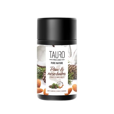 Натуральный увлажняющий бальзам для лап и носа собак TAURO PRO LINE Nature Nose&Paw Balm Hydrates&Moisturizes, 75 ml