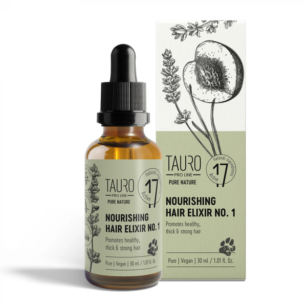 Питательный эликсир для кожи и шерсти собак и кошек Tauro Pro Line Pure Nature Nourishing Elixir No.1, 30ml